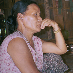 Burma 2005: Woman displaced five times