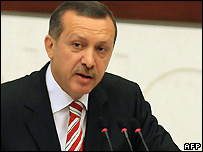 Turkish Prime Minister Recep Tayyip Erdogan - 31/08/2007