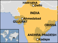 Map of India 