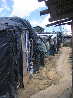 Informal settlement in Brazil