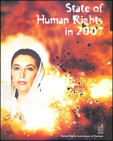cover of human rights commission of pakistan's report for 2007
