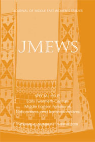 Journal of Middle East Women's Studies