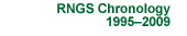 RNGS Chronology, 1995-2008