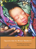 Opportunities for Africa's newborns cover