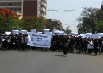 Women of Zimbabwe Arise march through Bulawayo