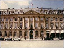 French justice ministry, file pic