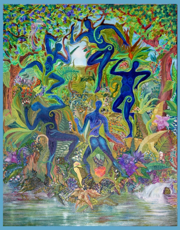 Earthling vs Corporalien - Women Dancing Humanity into the Future by Jane Evershed
