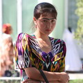 Young Uzbek lady