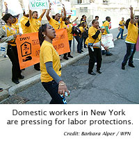 Domestic workers in New York