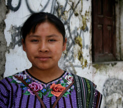 Girl in Guatemala