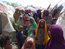 An estimated 9,000 internally displaced people in Merka, Somalia are facing a food and water crisis. &copy;&nbsp;Abdullahi Salat/IRIN
