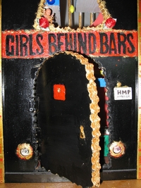 Girls behind bars
