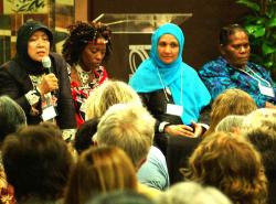 Creators of Peace panel (Photo: Mike Brown)