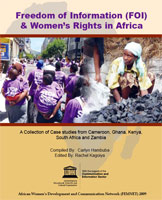 Freedom of Information (FOI) & Womens Rights in Africa