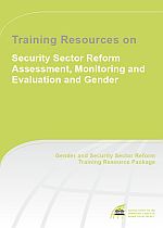 Cover Training Resources on SSR Assessment, Monitoring and Evaluation and Gender