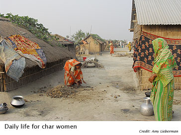 Daily life for char women