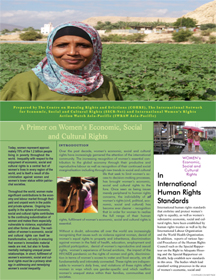 Primer on Women's Economic, Social and Cultural Rights