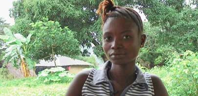 ActionAid has empowered me to talk for myself," says Mariatu Siaka, 23, from Bundorbu village in the Baoma chiefdom, Bo district, southern Sierra Leone 