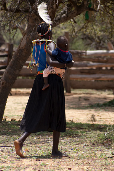 Pokot mother and child