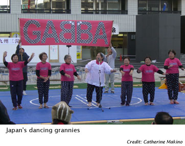 Japan's dancing grannies