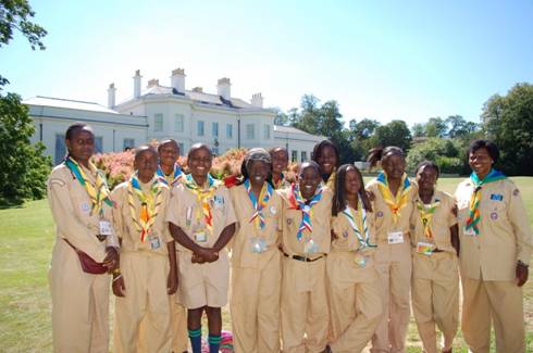 Kenyan Girl Scout Guides