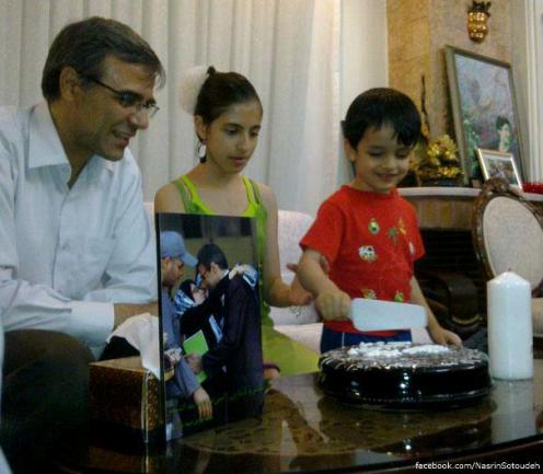 Husband and children of human rights attorney Nasrin Sotoudeh