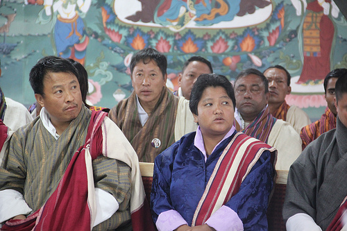 First woman governor of Bhutan Namgay Peldon, November 2011