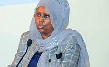 New Somali Foreign Minister Fowsiyo Yusuf Haji Adan. (AFP)