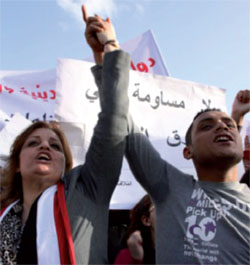 Partners in the revolution and democratic Egypt UN Women