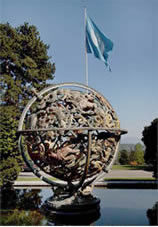 Sphere at the Palais des Nations in Geneva
