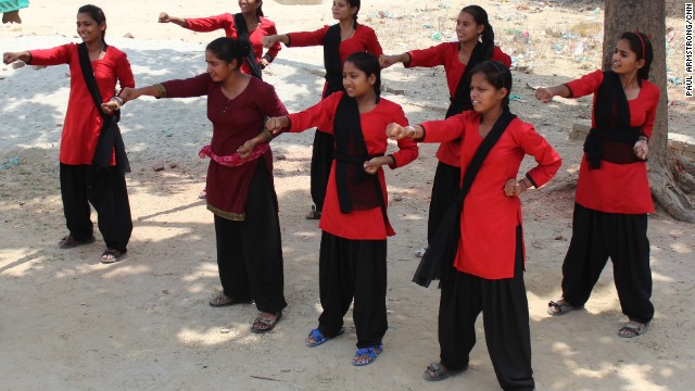 The Red Brigade is a group of young girls from one of India's poorest states who patrol the streets of their neighborhood ensuring women and girls are safe.