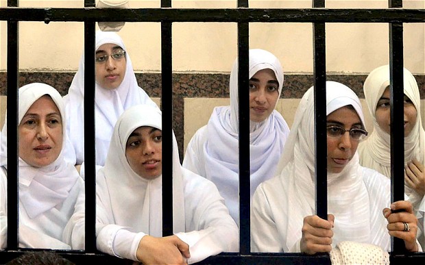 21 women jailed in Egypt under terrorism charges 