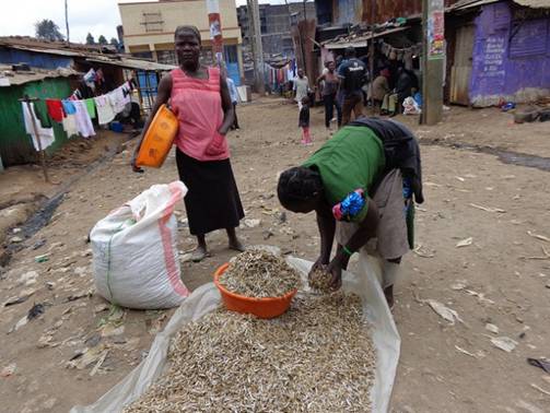 Residents of Nairobi's Mathare slum, one of the largest in Kenya. Credit: Miriam Gathigah/IPS