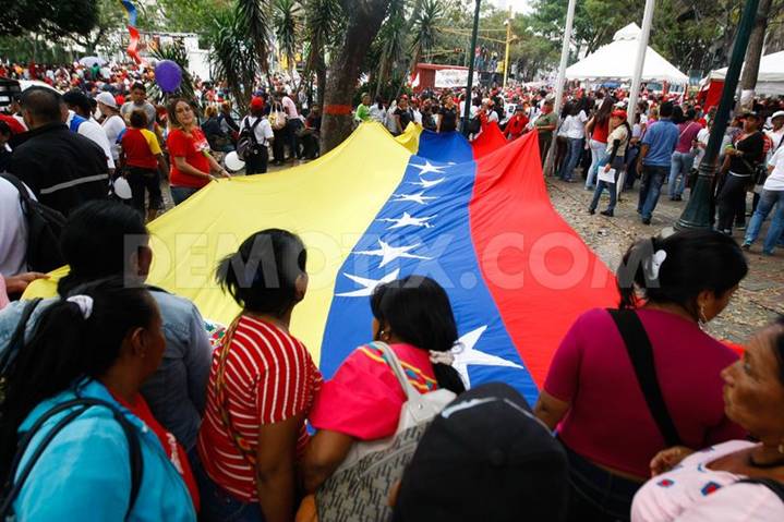 Women march for peace in Caracas
