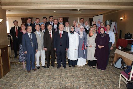 The UNFPA has partnered with the Turkish Presidency of Religious Affairs to provide training to religious leaders in Turkey. Photograph courtesy of the authors.