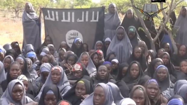 Footage of Nigerian schoolgirls