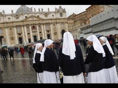 Nuns' numbers keep on dwindling