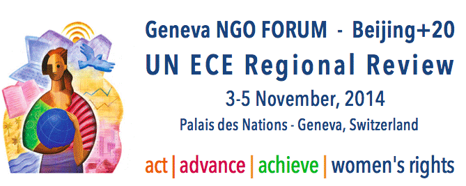 Geneva NGO Forum Beijing+20 UN ECE Regional Review