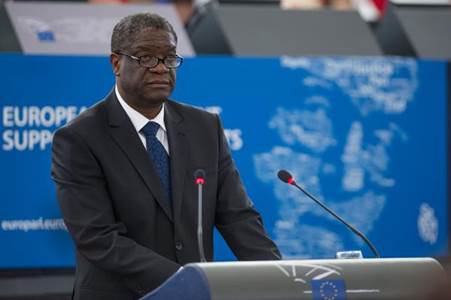 Sakharov Prize winner Miukwege_