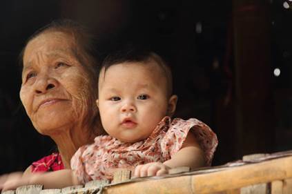 Older people's rights Myanmar grandmother