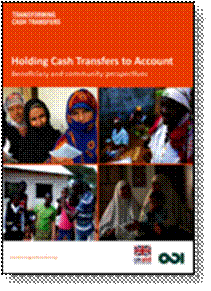 Full report - Holding cash transfers to account: beneficiary and community perspectives
