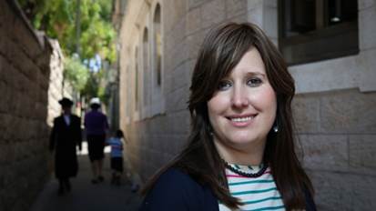 Racheli Ibenboim in Jerusalem, on Sunday, June 1, 2014. (photo credit: Hadas Parush/Flash90)