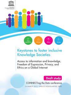  UNESCO - Cover of the Draft Internet Study.
