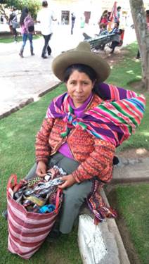 A Quecha-speaking woman in the highlands of Peru. RHONA SCULLION