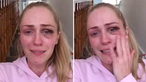 Emma Murphys emotional video detailing an alleged domestic violence attack by her partner has gone viral. 