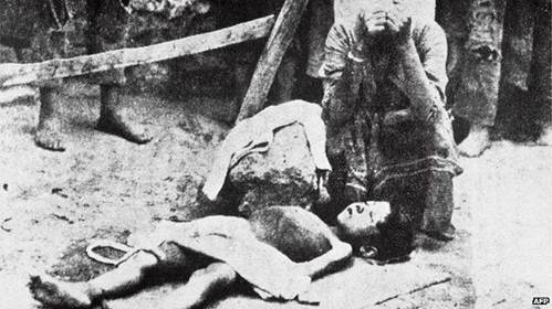Boy victim of 1915 deportation of Armenians