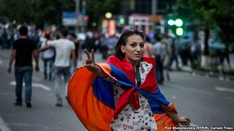 Plans to raise electricity rates by the Russian-owned electricity company sparked protests in Yerevan and elsewhere in Armenia.