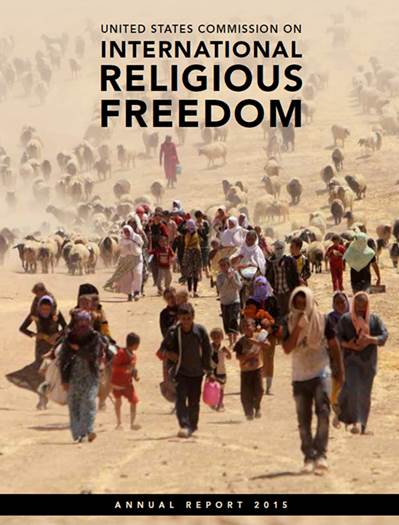 Read the 2015 Annual Report here: http://1.usa.gov/1EumSM3 #ReligiousFreedom #HumanRights