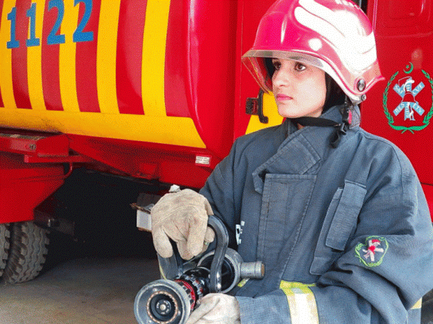 I was told during the training that I would become the first lady firefighter of Asia, which made me extremely jubilant and it was like my dream had come true, narrates Perveen. PHOTO: VEHARI SUJAG